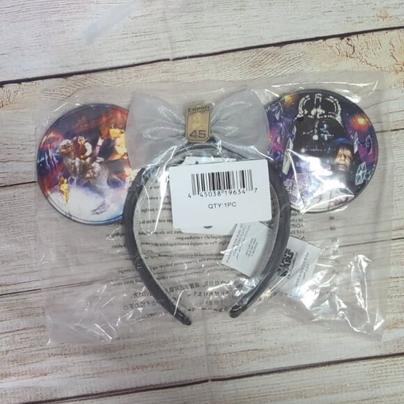 Disney Parks Star Wars The Empire Strikes Back 45th Anniversary Ear Headband NEW